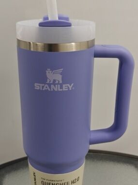 Stanley Quencher H2.0 30 oz Purple Tumbler w/ Handle Lid Straw Insulated